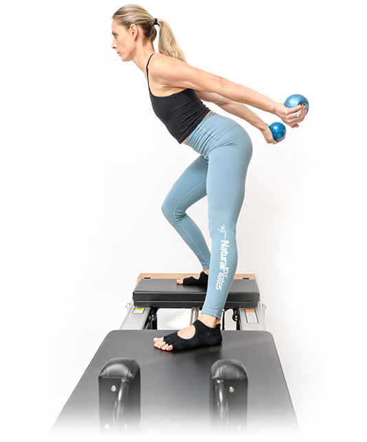 Reformer equipment at Natural Pilates Upper West Side