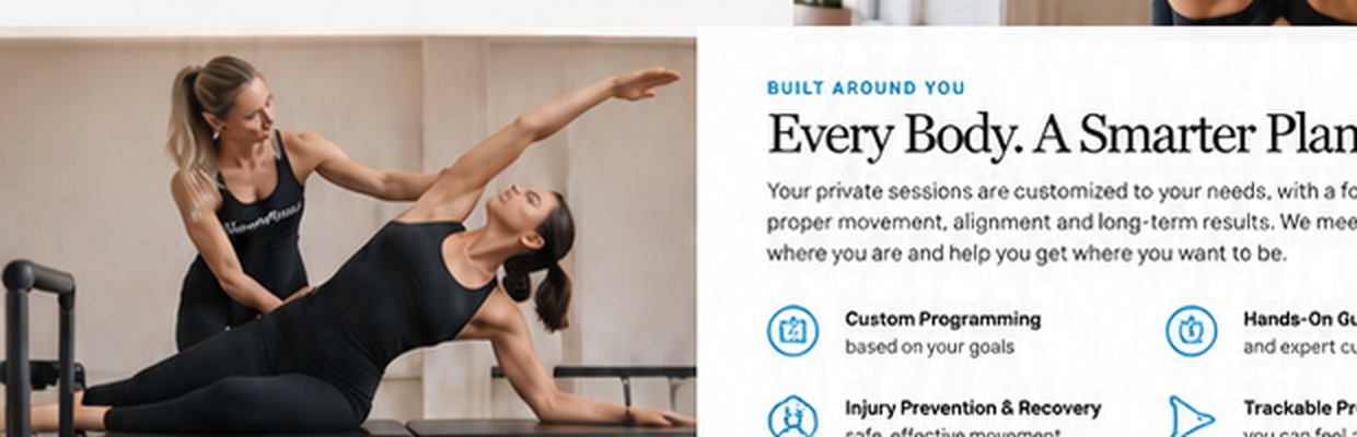 Private Pilates instruction